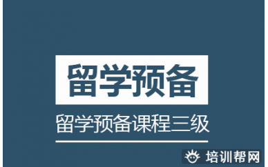深圳留学预备三级培训