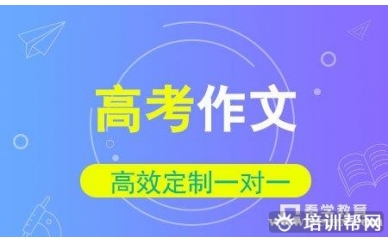 高考作文一对一写作技巧突破班