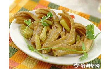 广州食为先小吃培训中心龙岩泡爪培训