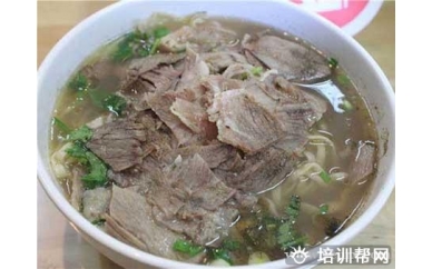 东莞食为先小吃培训中心奉化牛肉面培训
