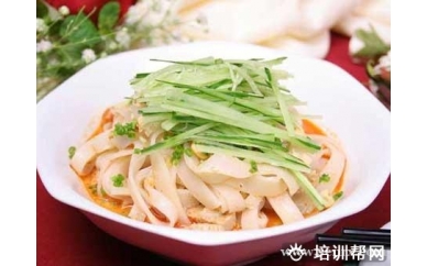 东莞食为先小吃培训中心陕西凉皮培训