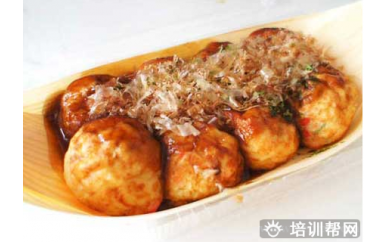 长沙食为先小吃培训中心章鱼小丸子培训