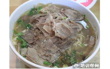 南通食为先小吃培训中心奉化牛肉面培训