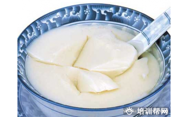 长沙食为先小吃培训中心豆腐花培训