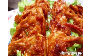 南通食为先小吃培训中心炸鸡锁骨培训