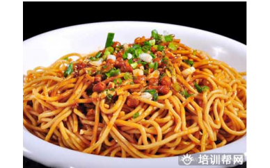南通食为先小吃培训中心热干面培训