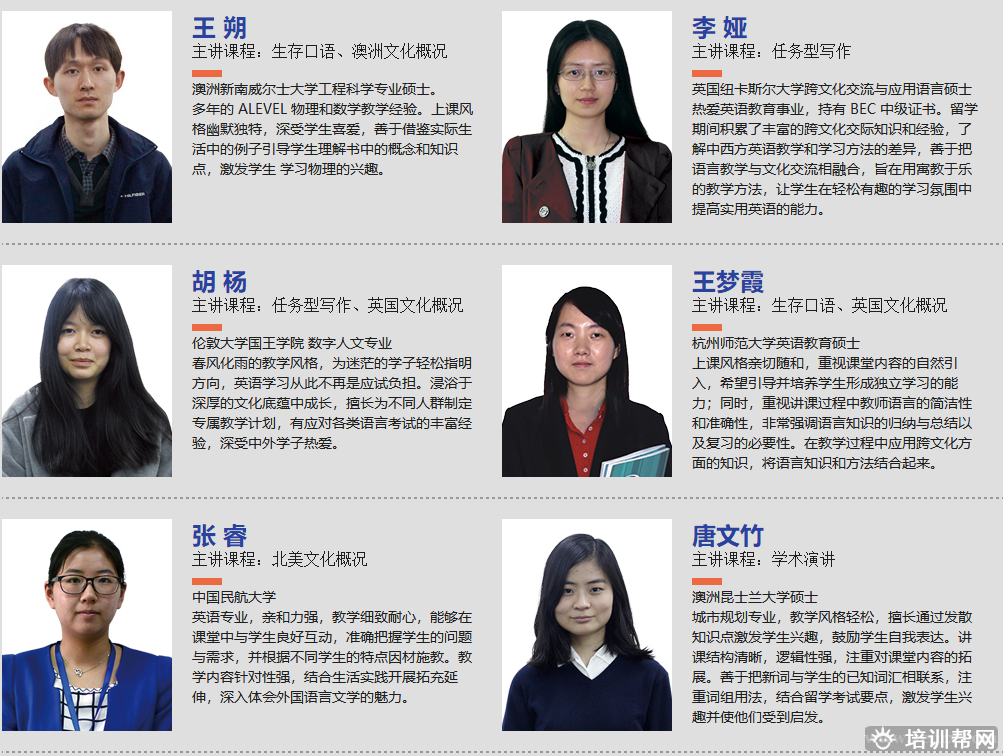 杭州新航道出国留学行前培训班