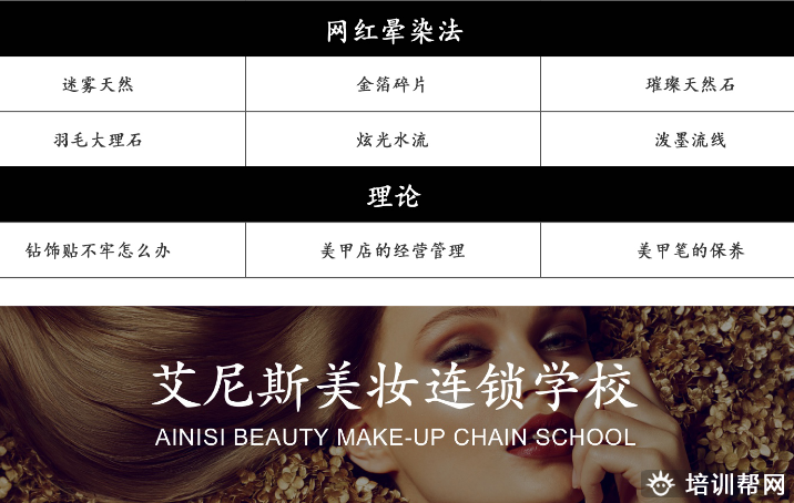 杭州美甲技术培训班 杭州美甲技术培训班