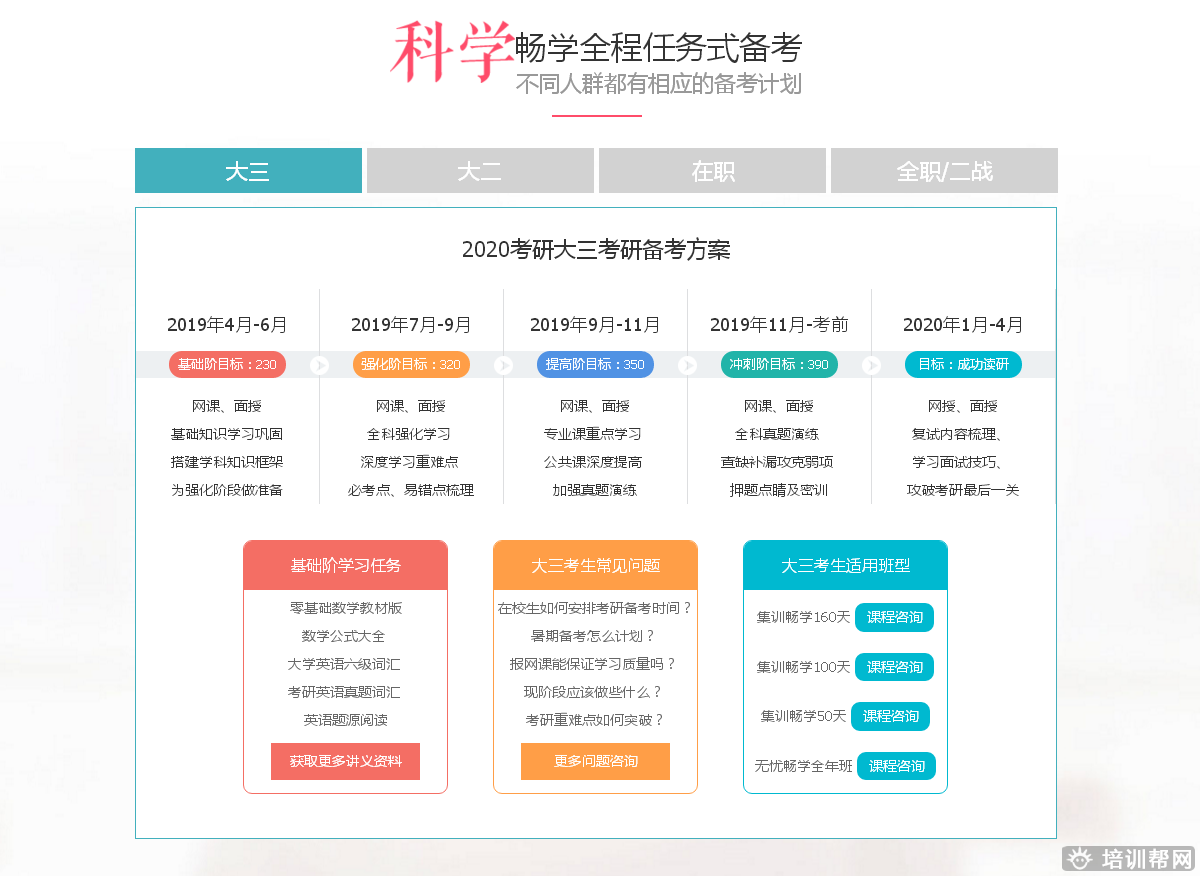 北京跨考教育2019-2020考研畅学培训 北京跨考教育2019-2020考研畅学培训