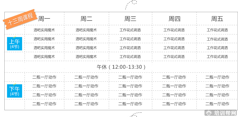 杭州新梦想高级调酒培训班