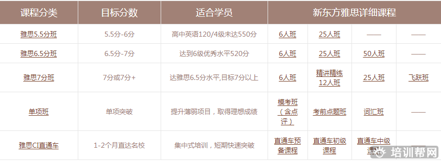 宁波新东方雅思培训班