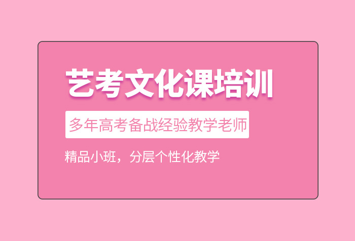 高三艺考生文化课上哪个教育机构好 哪家值得推荐